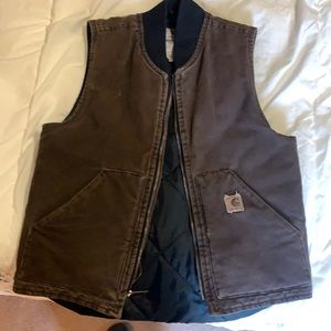 Like new brown carhartt Vest!